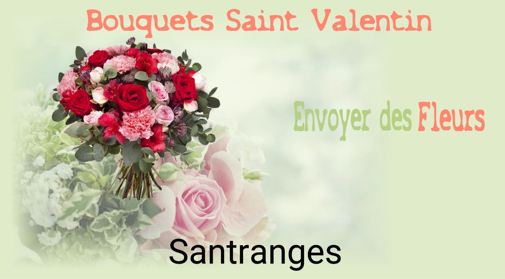Roses de Saint-Valentin livrées à Santranges